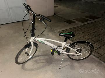 bicicletta pieghevole quasi nuova