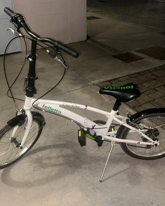 bicicletta pieghevole quasi nuova