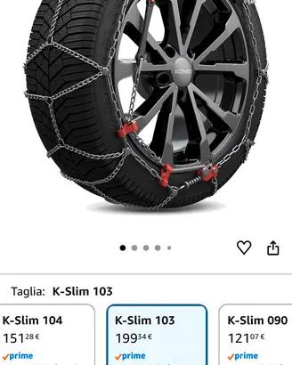 Catene da Neve König K-Slim Gruppo 103 - NUOVE