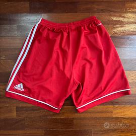 Pantaloncini adidas rossi