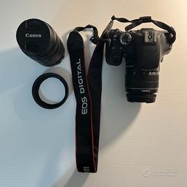 Canon EOS 600D + 18-55mm + 55-250mm