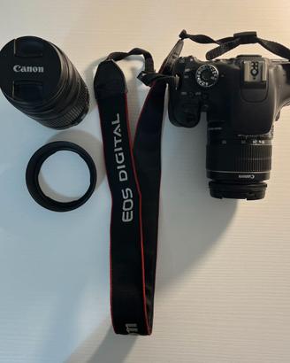 Canon EOS 600D + 18-55mm + 55-250mm