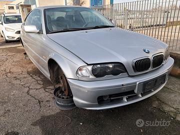 BMW SERIE 3 E46 ANNO 2001 COUPE' RICAMBI USATI