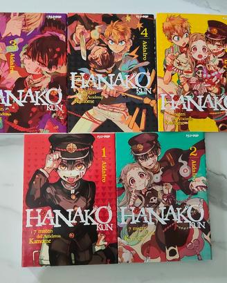 Manga "Hanako-kun" vol. 1-5