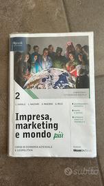 Libro economia Impresa, marketing e mondo più 2