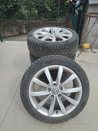 Cerchi da 17 originali Volkswagen golf