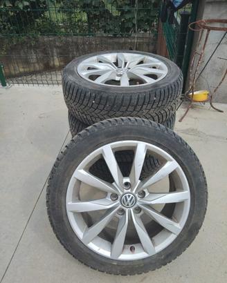 Cerchi da 17 originali Volkswagen golf