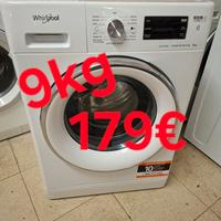 lavatrice Whirlpool 9kg motoreinverter 1200 giri