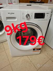 lavatrice Whirlpool 9kg motoreinverter 1200 giri