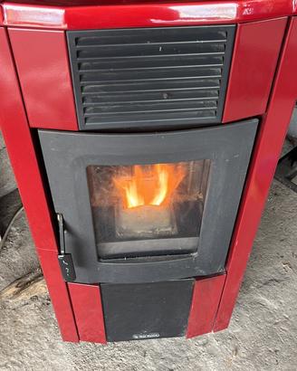 Stufa a pellet ventilata 10 kw