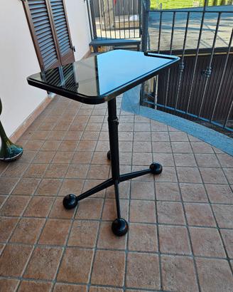 Tavolino Allegri Parma vetro fumè anni 60-70