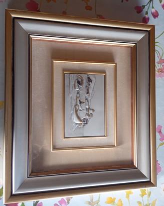 Quadro in argento 