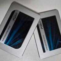 n. 2 SSD CRUCIAL 250 GB