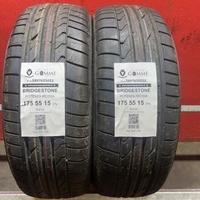 2 gomme 175 55 15 bridgestone a3141
