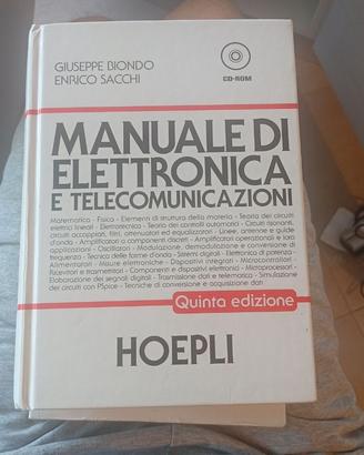 manuale elettronica e telecomunicazioni + cd