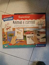 Gioco Sapientino animali e cuccioli