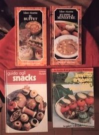 4 libri cucina buffet snacks verdure zuppe li