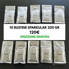 10x Bustine Polvere di Titanio 200gr per Sparkular
