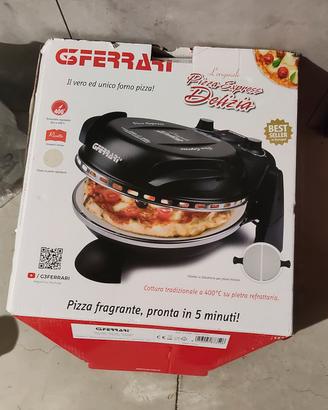 Forno per pizza G3 Ferrari con pietra refrattaria.