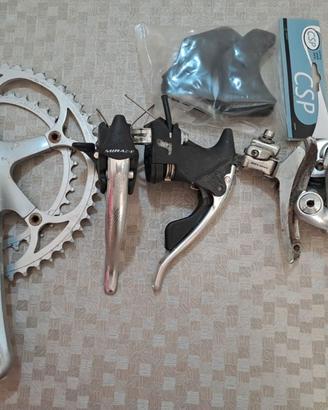Moltiplica+cambio campagnolo mirage bici corsa a