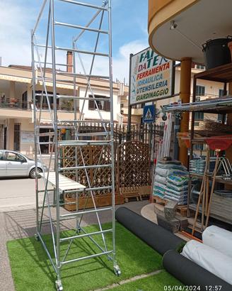 trabattello acciaio alto 3.6 MT base 75x165