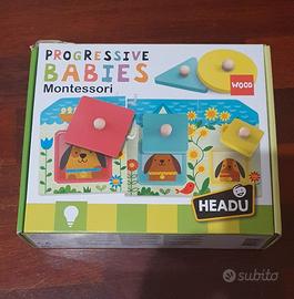 Gioco Educativo Headu – Progressive Babies Montess