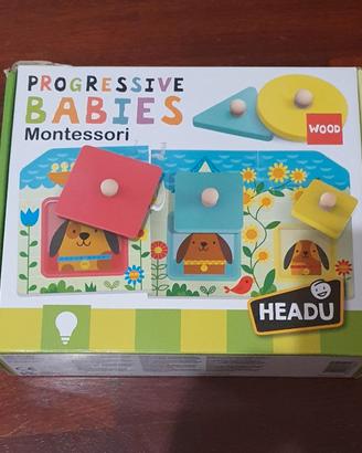 Gioco Educativo Headu – Progressive Babies Montess