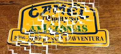 camel trophy 1989 adesivo anniversario