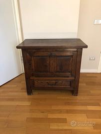 Mobile soggiorno legno Antiquariato antico raro
