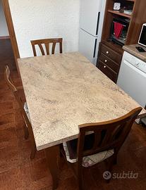 Tavolo cucina allungabile