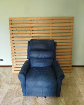 poltrona con movimento elettrico 