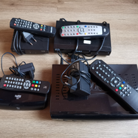 Decoder, telecomandi, tv, radio, ecc. per recupero