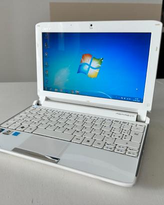 Netbook Acer Aspire One 10 pollici Win 7 Office