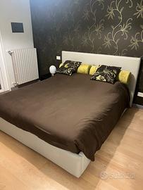 Letto in ecopelle
