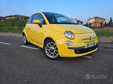 FIAT 500 Sport giallo TETTO APRIBILE