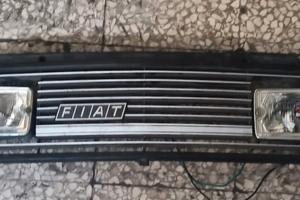 Mascherina fiat 127 con logo e fendinebbia