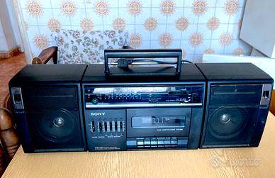 Sony stereo potente a pile e presa Equalizzatore