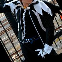 Sora Kingdom Hearts Halloween Town cosplay costume