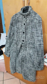 Cappotto fantasia vintage tg L