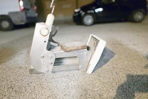 Staffa motore ausiliario