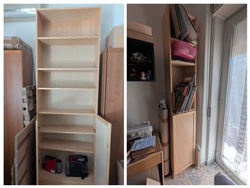 Due armadi serie Billy Ikea