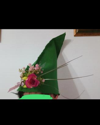 Cappello da fata dei fiori elfo vestito di carneva