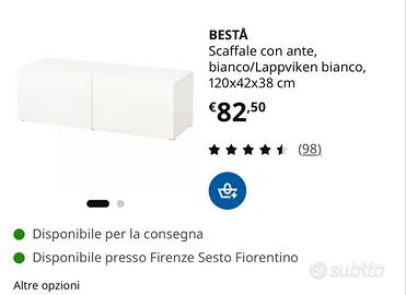 Scaffale besta ikea