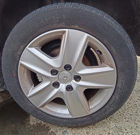 GOMME COMPLETE DI CERCHI IN LEGA 205/55 R16 CITROE