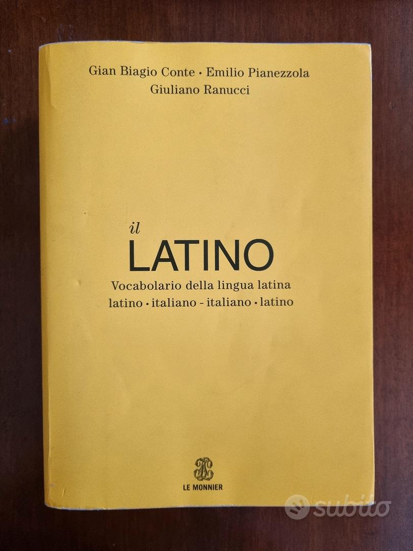  Il latino. Vocabolario della lingua latina. Latino-italiano  italiano-latino: 9788800500036: Books