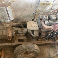 MOTOPOMPA CARRELLATA ROVATTI S3K80/4+MOTORE VM1053