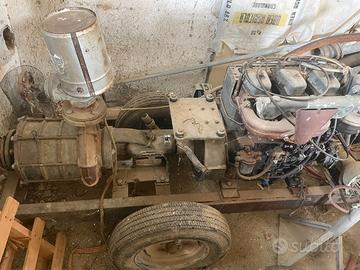 MOTOPOMPA CARRELLATA ROVATTI S3K80/4+MOTORE VM1053