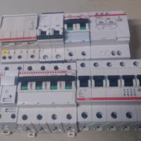 lotto componenti elettronici  ABB BTICINO SIEMENS