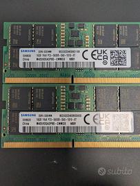Samsung 16GB DDR5 5600MHz SODIMM