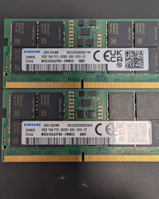 Samsung 16GB DDR5 5600MHz SODIMM